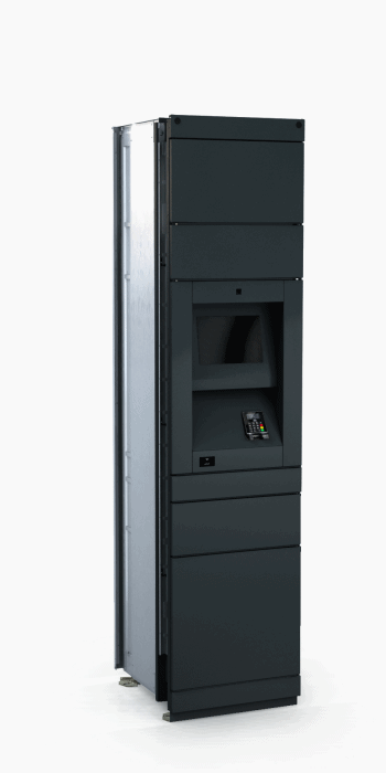 Exteriérová skříňová jednotka balíkové výdejní stanice 6x dveře