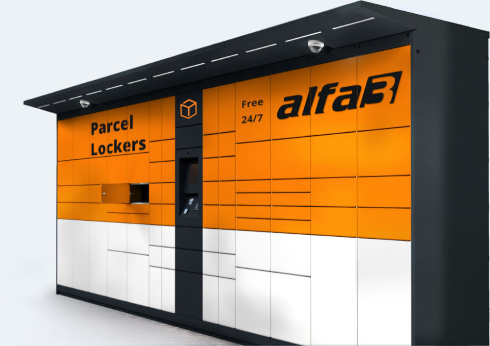 Exteriérové kvalitní doručovací boxy využívající přepravní společnosti | ALFA 3