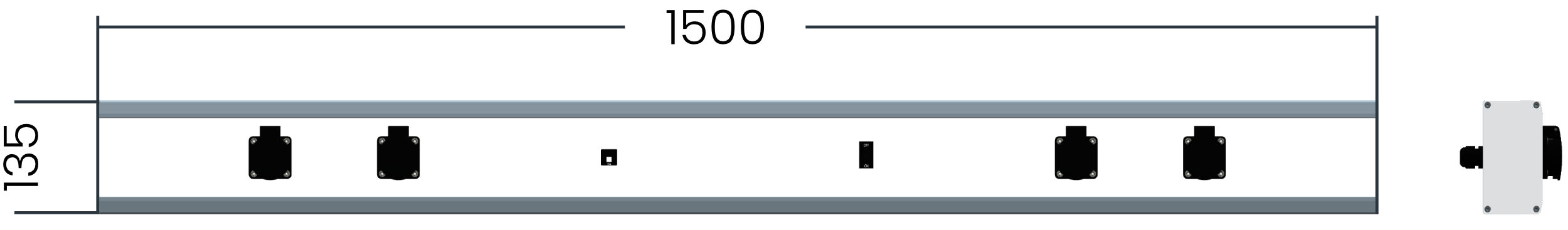 Energokanál 1500 2U