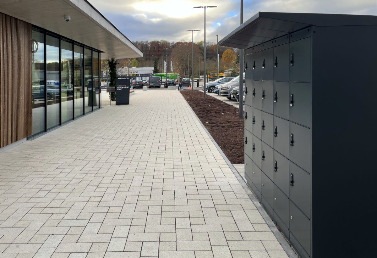 Ekologické boxy pro nabíjení baterií e-biků