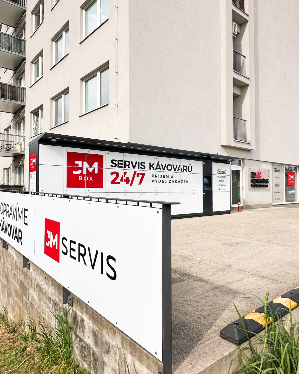 Rozšíření výdejního boxu přineslo vyšší kapacitu 