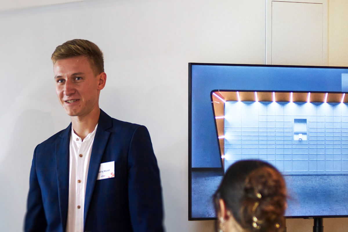 Ondřej Muroň, vítěz kategorie Design doručovacích boxů