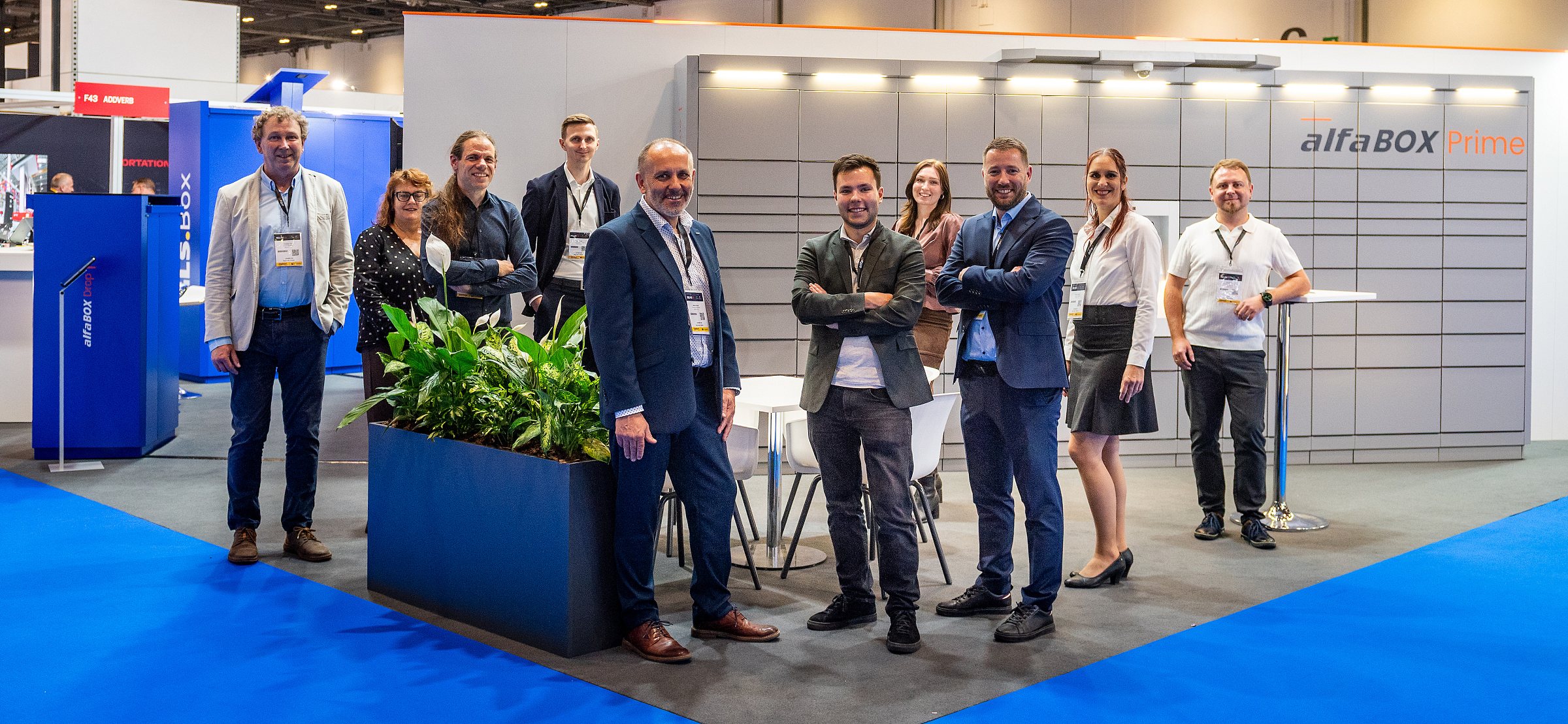 Tým ALFA 3 na stánku E42 na Parcel+Post Expo 2026 Tým ALFA 3 na stánku E42 na Parcel+Post Expo 2026
