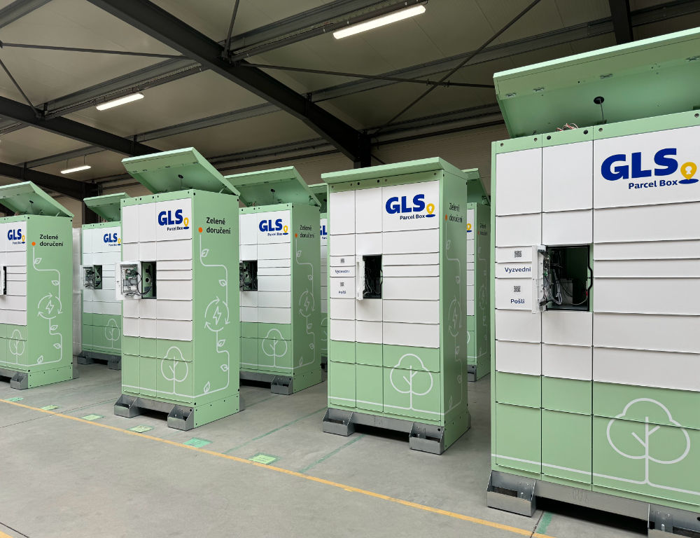 GLS parcel boxy: montaż elektronických ovládacích prvků