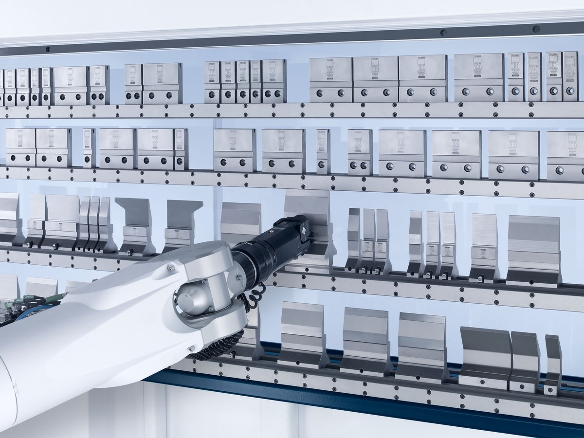 Automatická výměna nástrojů ToolMaster pro zpracování plechu. Automatická výměna nástrojů ToolMaster pro zpracování plechu.