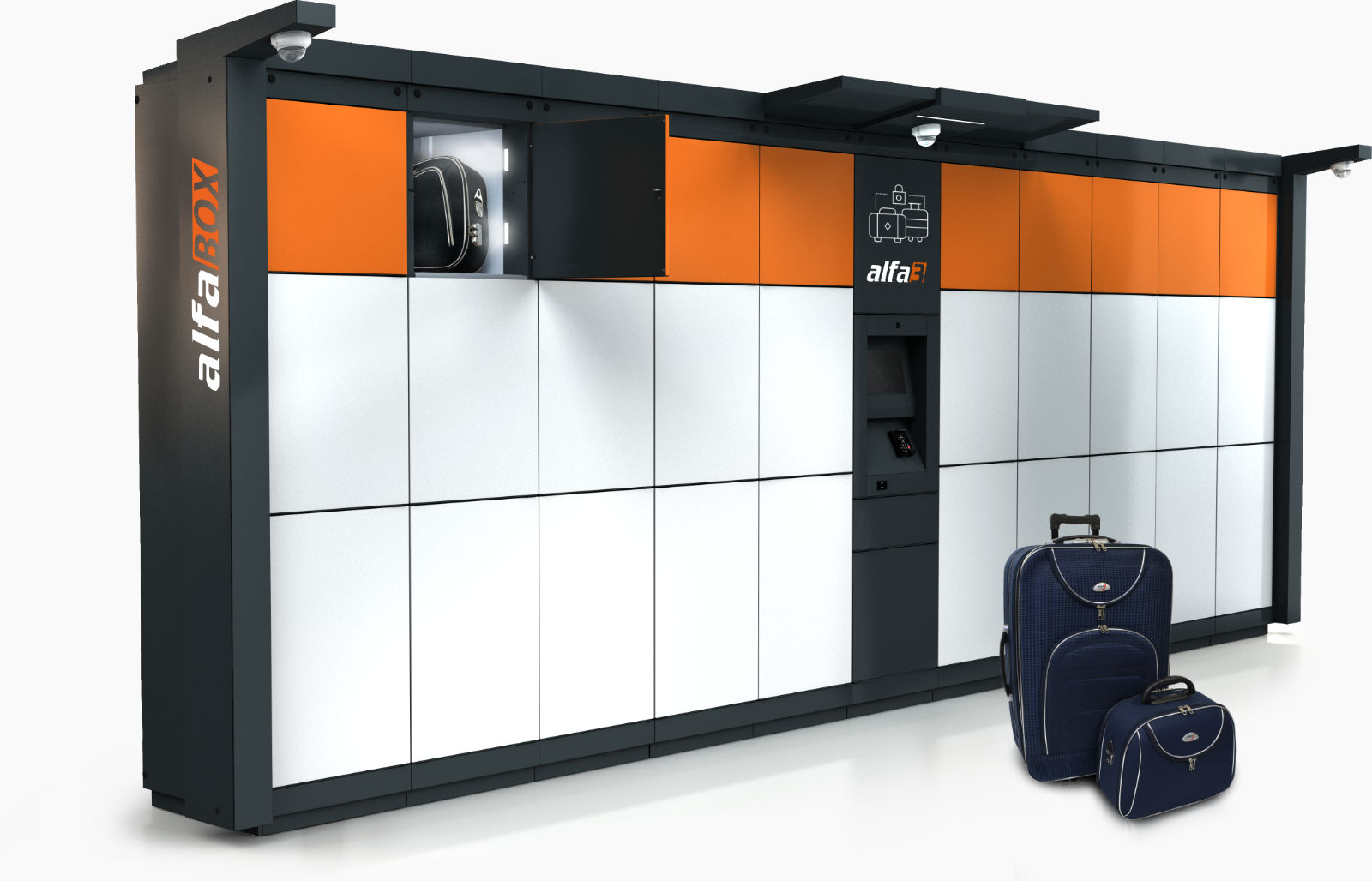 Stanice určené pro úschovu zavazadel vyrábíme v exteriérovém i interiérovém provedení.