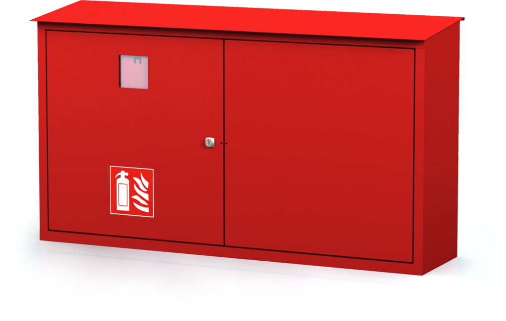 Exteriérová skříň na hasicí přístroje 580 x 1020 x 240 - Exteriérová skříň na hasicí přístroje 580 x 1020 x 240 HPV 6 4 A