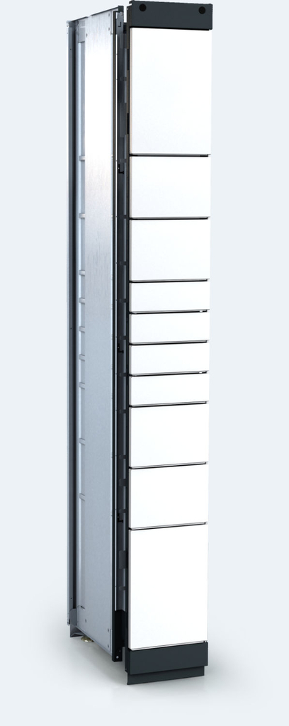 Exteriérová skříňová jednotka balíkové výdejní stanice 10x dveře - ABE 28 10OD P 4221111224