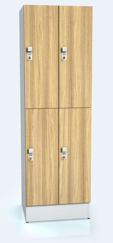 Dělená premium šatní skříňka ALFORT DD 1920 x 600 x 520