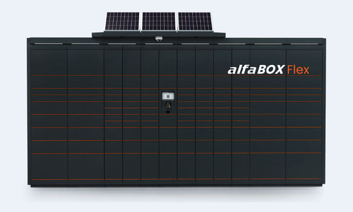 alfaBOX Flex – Solární parcel locker nové generace