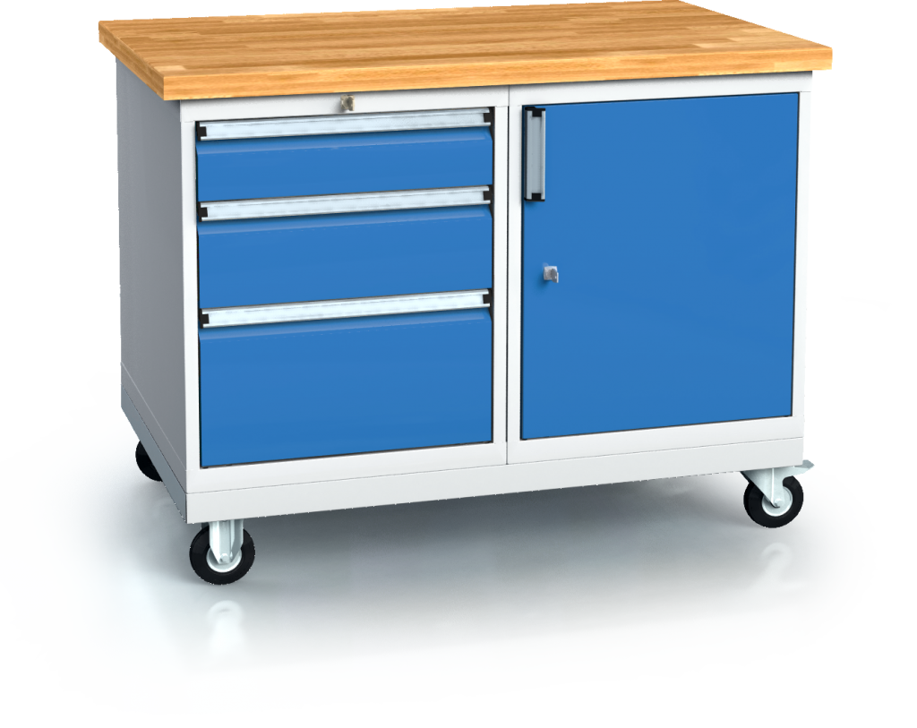Workbenches Alpede Profi Board Container Mobile Base 880 X
