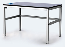 ESD Pracovní stůl ALGERS - 745 - 985 x 1200 x 800 - gpl120zh80sesd-7035-1