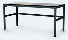 ESD Pracovní stůl ALGERS - 745–985 x 1600 x 800 - gpl160zh80sesd-2