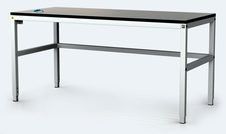 ESD Pracovní stůl ALGERS - 745–985 x 1600 x 800 - gpl160zh80sesd-7035-2