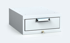 Závěsný univerzální ESD kontejner pro pracovní stoly 218 x 480 x 600 - 1x zásuvka - Závěsný univerzální ESD kontejner pro pracovní stoly 218 x 480 x 600 - 1x zásuvka