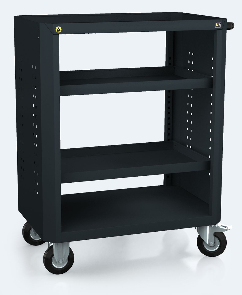 Dílenský ESD vozík 968 x 765 x 500 - základní - Dílenský ESD vozík 968 x 765 x 500 - základní
