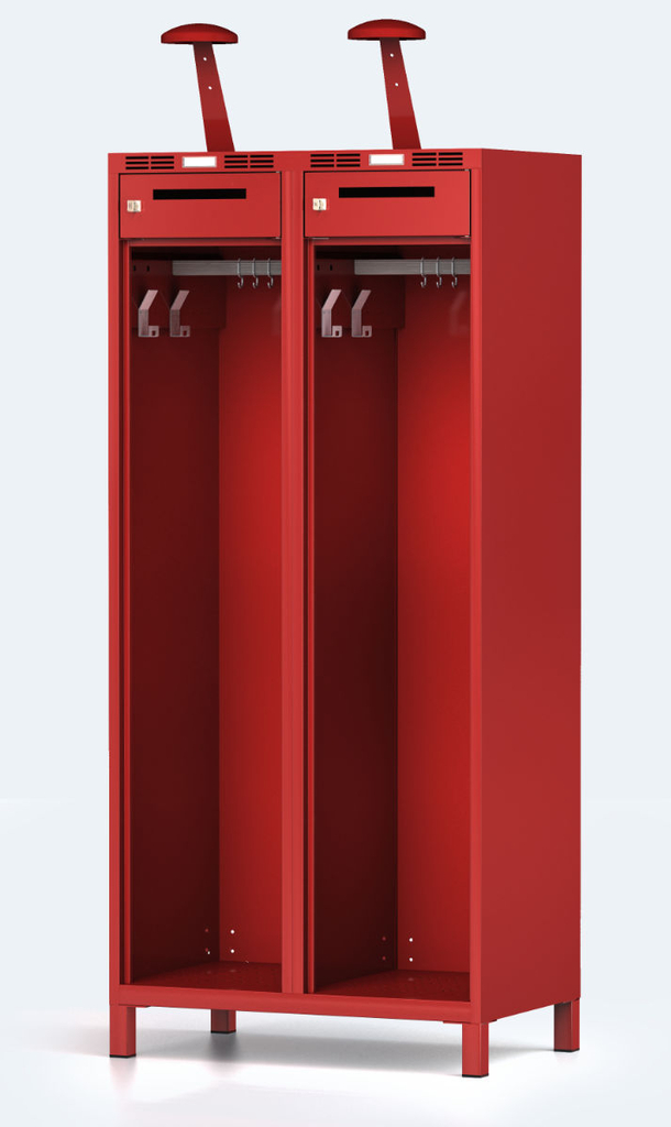 Šatní skříňka pro hasiče 1800 x 800 x 500 - h3ff402b_3000