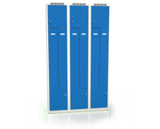 Šatní skříňka provedení dveří Z ALSIN 1800 x 1050 x 500 - a3m353zs_7035_5012_c1_z