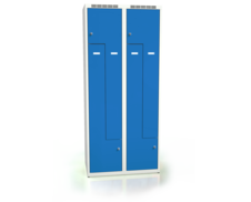 Šatní skříňka provedení dveří Z ALSIN 1800 x 800 x 500 - a3m402zs_7035_5012_c1_z