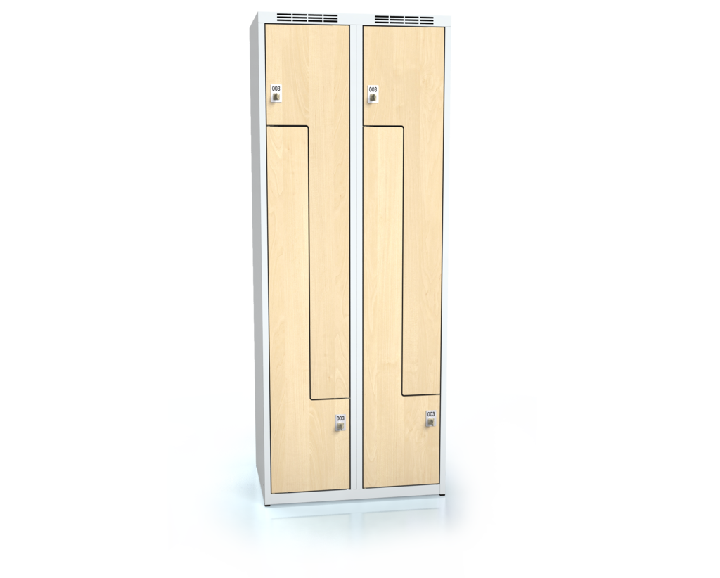 Šatní skříňka provedení dveří Z ALDERA 1800 x 700 x 500 - d3m352zs_7035_briza_c1_z