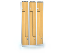 Šatní skříňka provedení dveří Z ALDERA 1800 x 900 x 500 - d3m303zs_7035_buk_c1_z