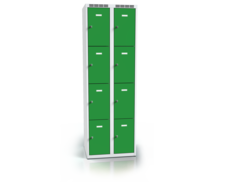 Šatní skříňka s osmi uzamykatelnými schránkami ALSIN 1800 x 600 x 500 - a2m3024o_7035_6024_c1_z