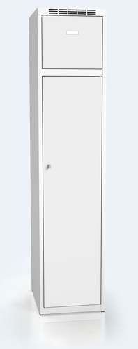 Šatní skříň pro sběr pracovních oděvů 1800 x 400 x 500