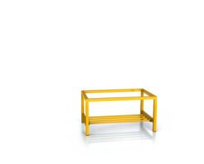 Podstavec pro šatní skříňku - se sklopným roštem 375 x 750 x 500 - pod75sr_1023