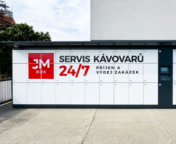 JM servis navýšil kapacitu svého servisního výdejního boxu